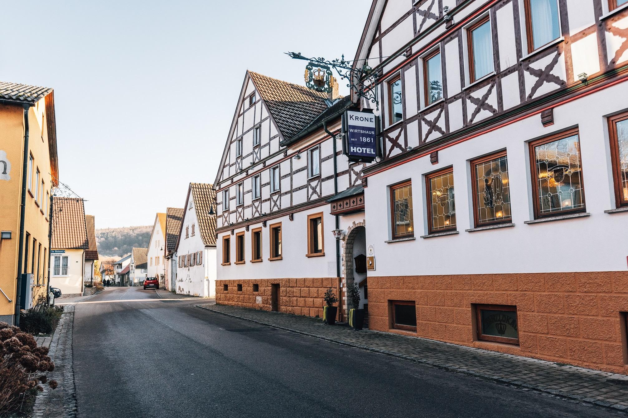 Hotel Krone Tauberrettersheim Exterior photo
